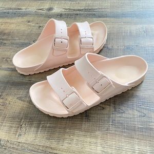 Birkenstock | Shoes | Pink Rubber Birks | Poshmark